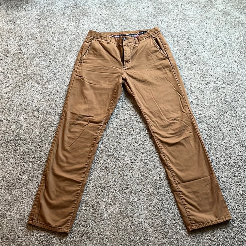 Brown Lined Bonobos Pants 32x32